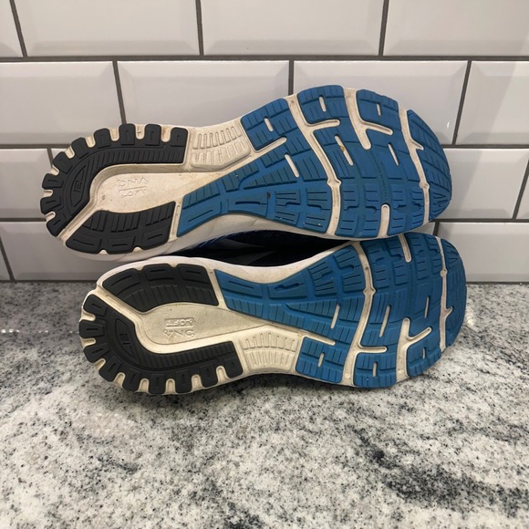 Brooks Adrenaline GTS 21 Mens Running Shoes Dark Grey Blue Size 15 Medium D - Picture 5 of 8